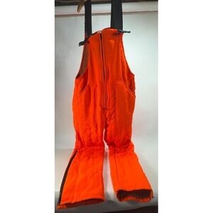 Empire Insulated Wear Men's Blaze Orange B200 Bib Overalls Hunting | Size M